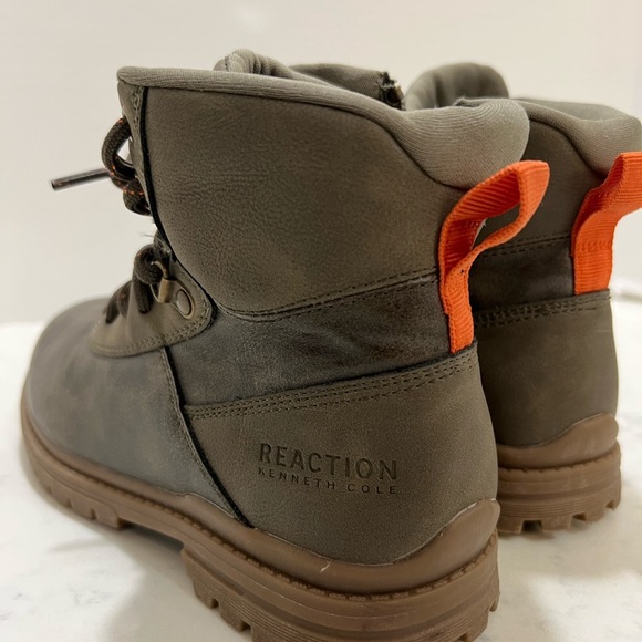 Kenneth Cole Urban Brown and Orange Boots - Picture 7 of 14